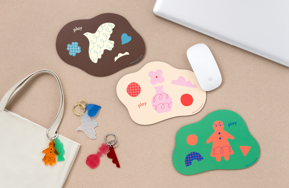 マウスパッド・キーホルダー