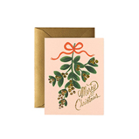 RIFLE PAPER CO. グリーティングカード ミスルトゥ・クリスマス