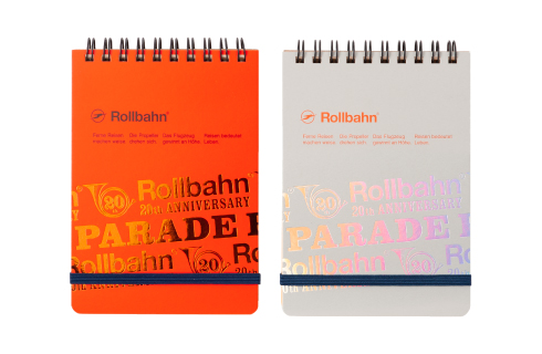 Rollbahn 20周年記念】限定デザインのロルバーンポケット付メモ