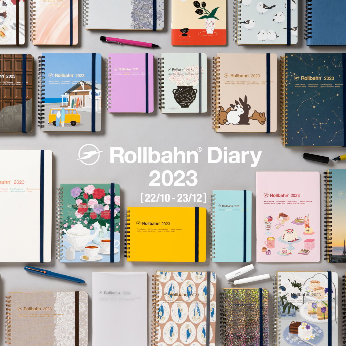 手帳 ｜Rollbahn FLEXIBLE Diary - DELFONICS WEB SHOP - デル