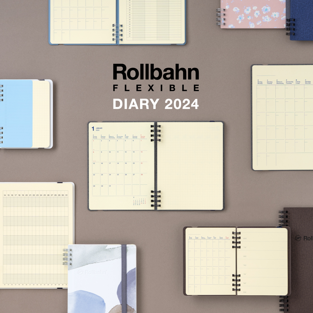 手帳 ｜Rollbahn FLEXIBLE Diary - DELFONICS WEB SHOP - デル