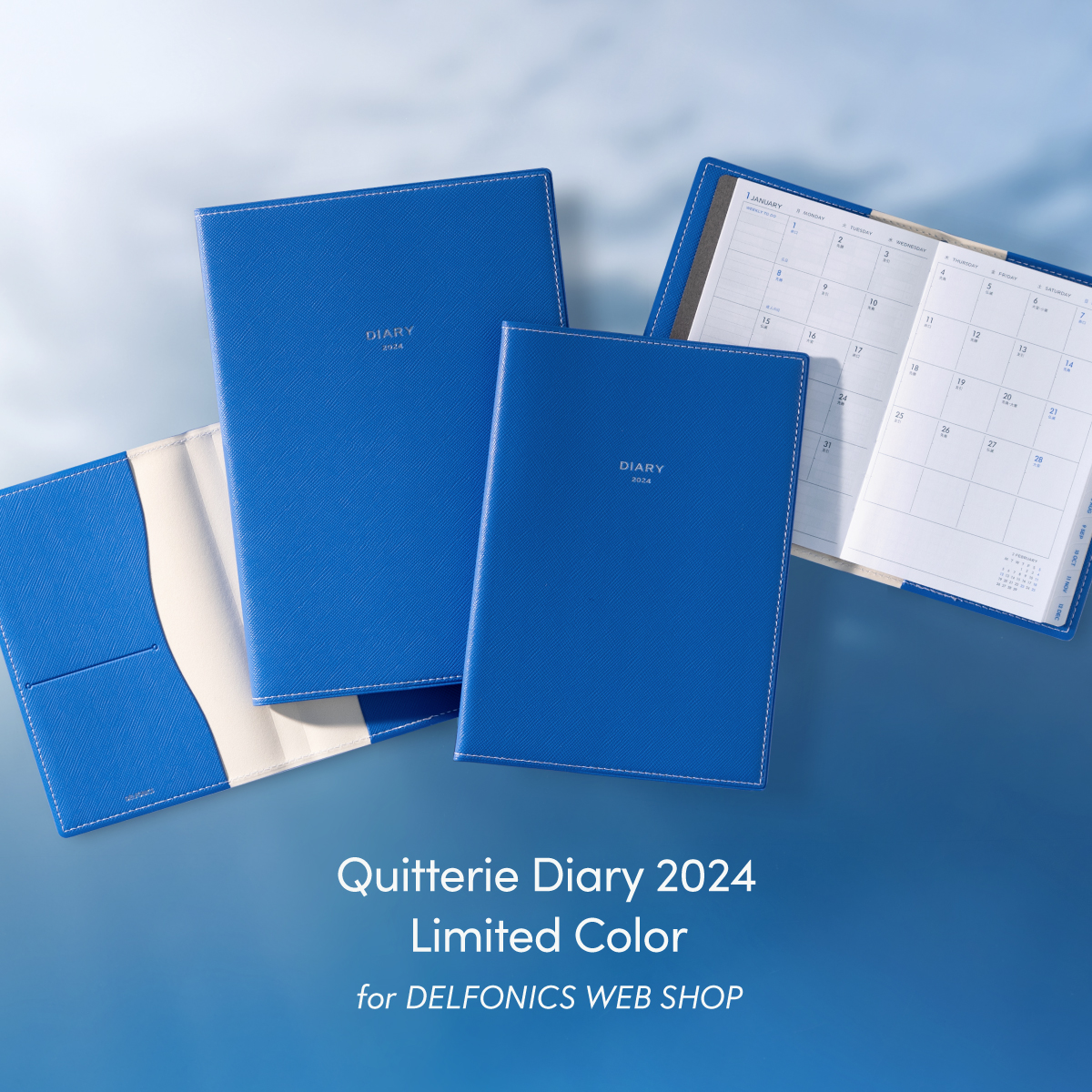 手帳 ｜Quitterie Diary 2024 - DELFONICS WEB SHOP - デル