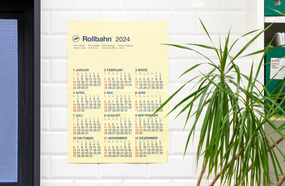 Rollbahn Calendar 2024